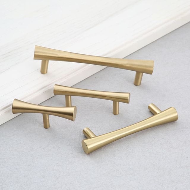 키밍 다용도 황동 골드 가구 손잡이 싱크대 신발장