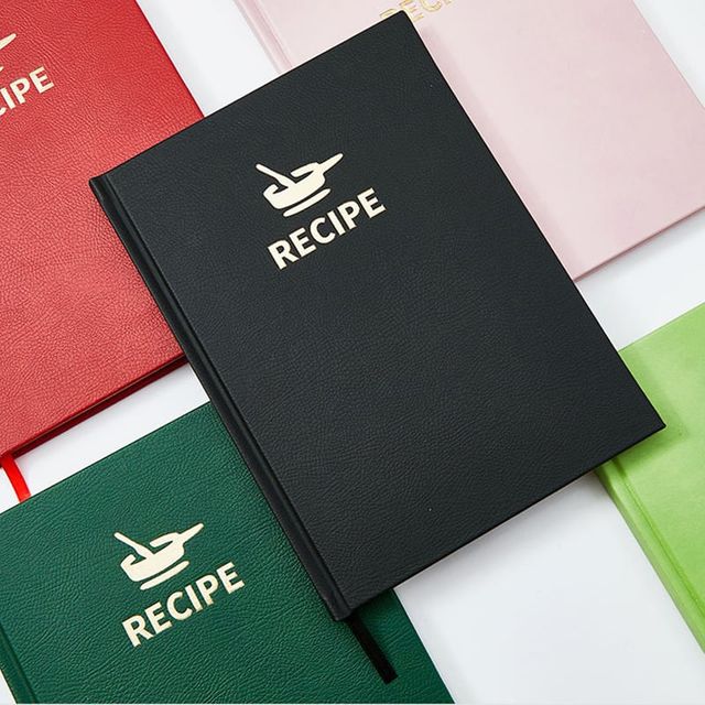 레시피 PU 노트 B5 베이킹 요리 다이어리 수첩 기록장