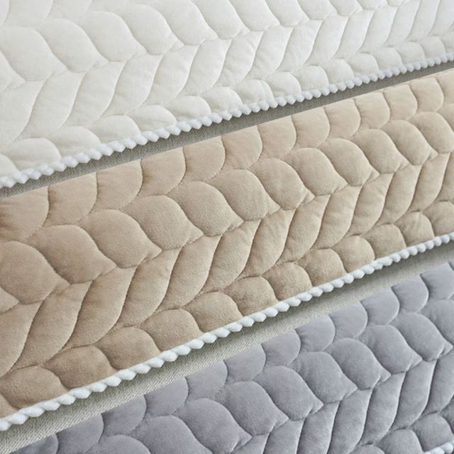 꽈배기 무늬 미끄럼 방지 소파패드 3인용 4인용 고급형