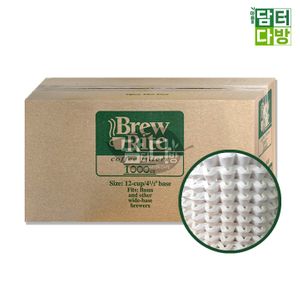 Brew Rite 원형여과지 12-cup(48번) 1박스(1000매)