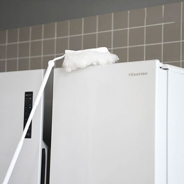 정전기 먼지떨이 신축형 먼지제거 도구