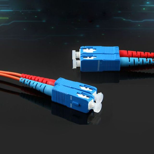 광패치코드 M M SC SC DP 80M 광케이블 데이터전송