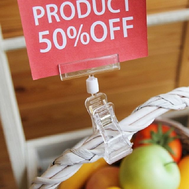 ( 집게대형 꽂이대형 쇼클립 10개