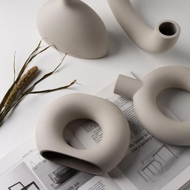 세련된 디자인 인테리어 화병 꽃병 선물용 소품