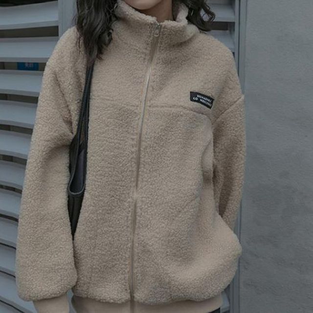 여자 집업 자켓 후리스 여성 뽀글이 점퍼 아우터