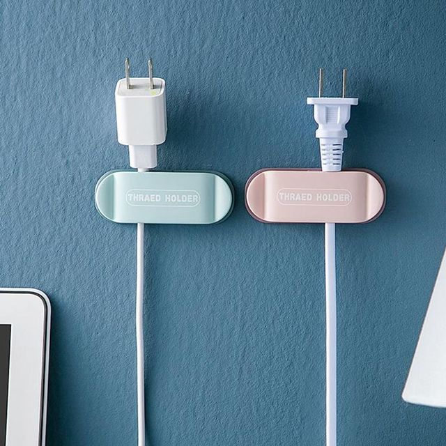 키밍 전선 정리 콘센트 전기선 행거 무타공 설치