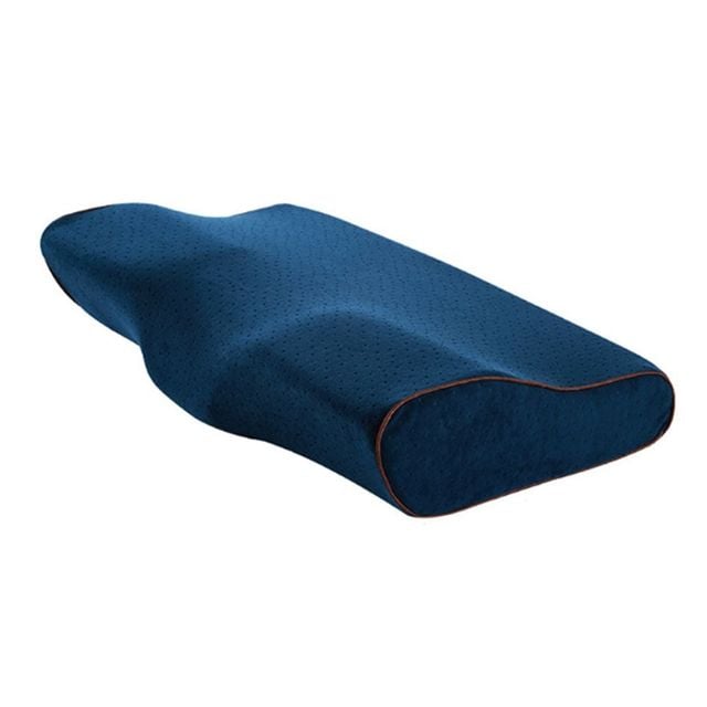 편안한 메모리폼 경추 베개 목 쿠션 3D 디자인