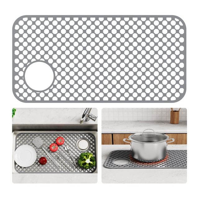 다용도 싱크대 보호 매트 B형 냄비받침 주방잡화 깔개