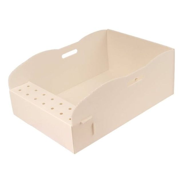 휴대용 접이식 고양이 화장실 배변판 외출용 변기