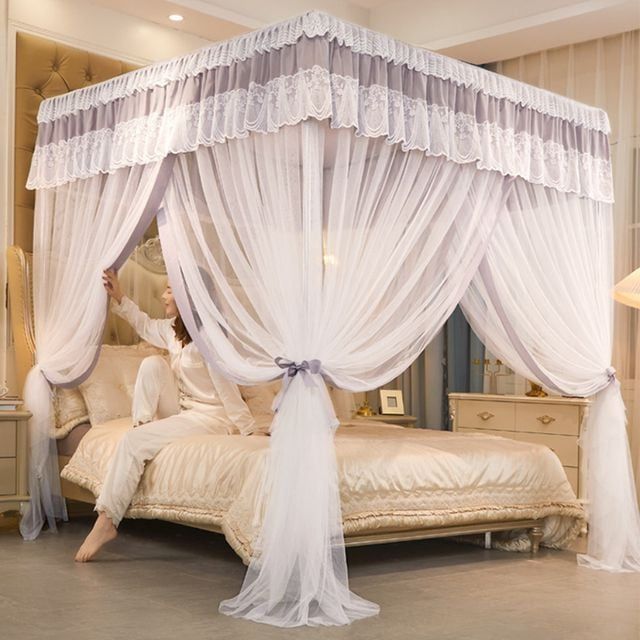 대형 방충망 모기장 커튼 침대용 방충커튼