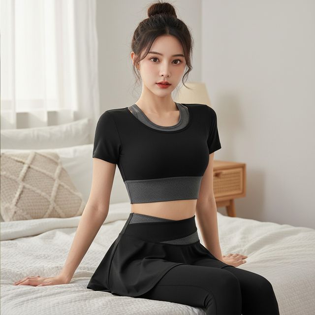 포체나 러닝 필라테스 요가 운동복 세트 SD-260212