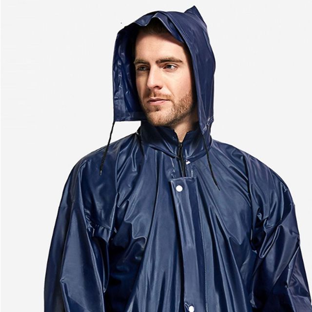 작업용 방수 우비 세트 레인코트 판초