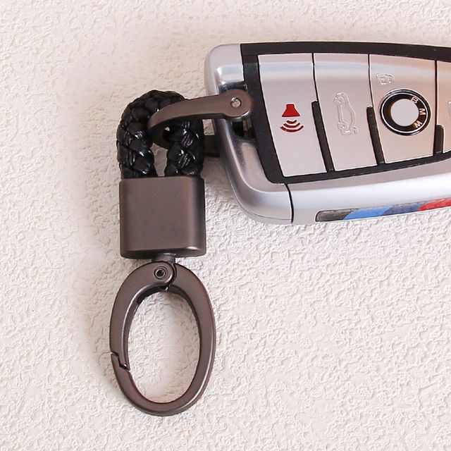 가죽 꼬임 키홀더 열쇠고리 키링 LMCF-0037