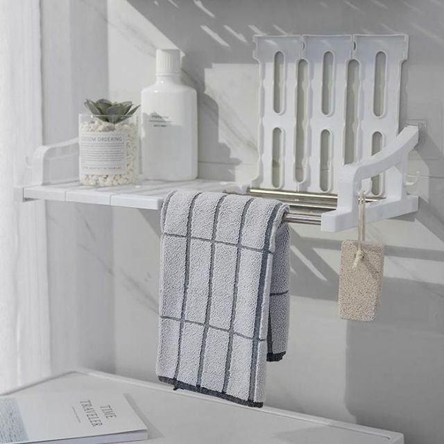 키밍 접착식 다용도 선반 화장실 수납 정리용