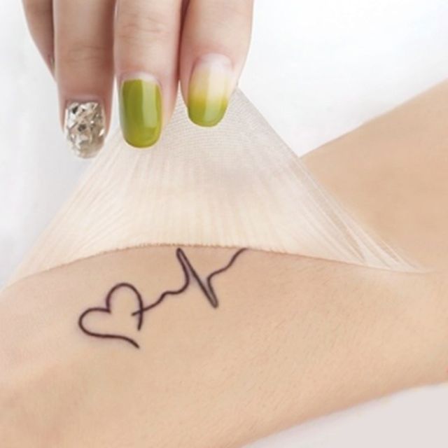 웨딩 타투 문신 멍 커버 가리기 스티커 대형 1P