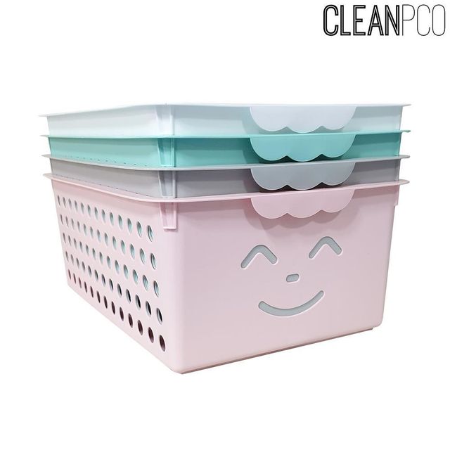 엠비코 스마일 키즈바스켓 6호 소품정리 수납바구니