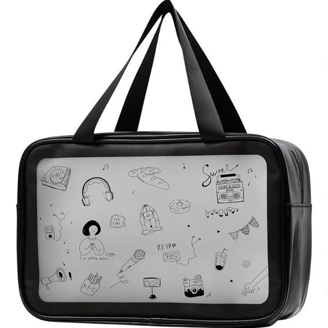 휴대용 메이크업 파우치 세면가방 여행용 정리함