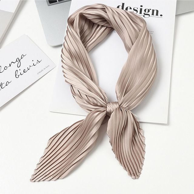 플리츠 스카프 쁘띠 주름스카프 SBO-1006599