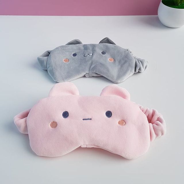 귀여운 고양이 목쿠션 목베개 안대 사무실 낮잠용