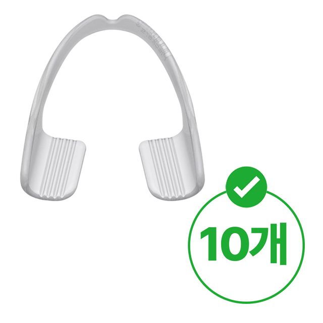 이악물기방지 수면용 마우스피스 치아가드 10개