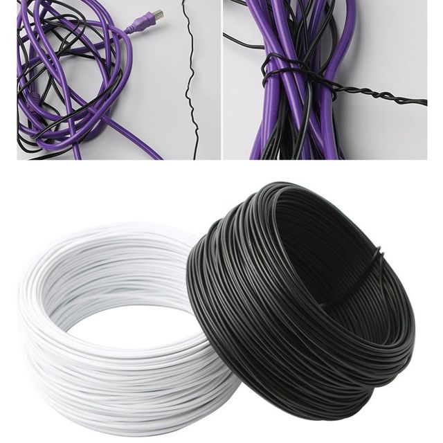 PVC 정리끈 포장끈 약85m 케이블 전선정리 다용도끈