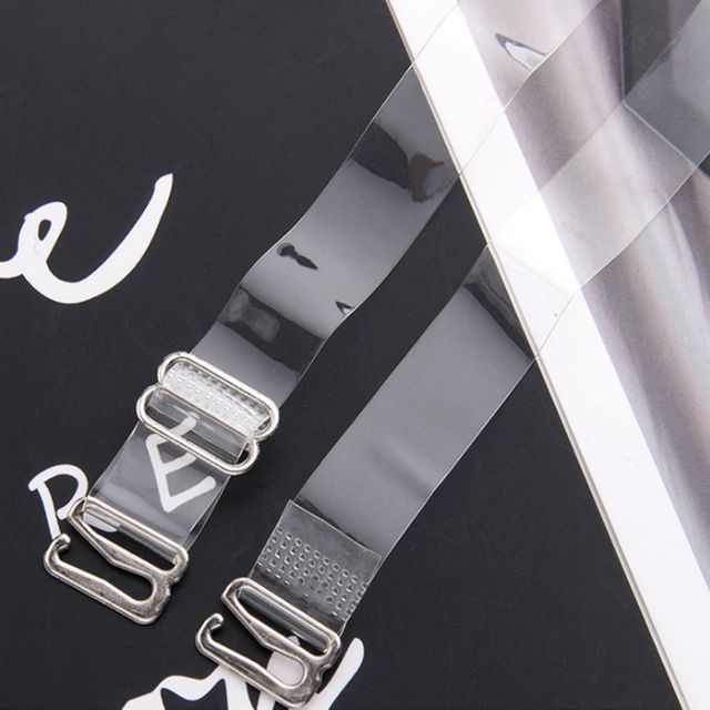 투명브라끈 1.2cm 어깨끈 패션브라끈 젤리 브래지어