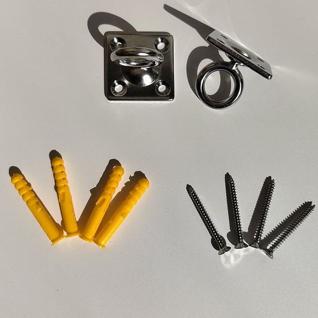 대형 스텐 회전 링고리 2P 소품걸이 타공후크