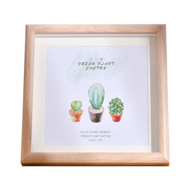 소형 나무 프레임 인테리어 탁상 액자 사진 전시용