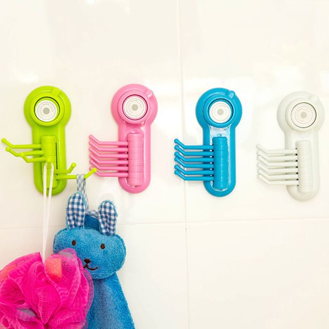 멀티 흡착식 주방 가정 옷 가방 다용도 문어발 걸이