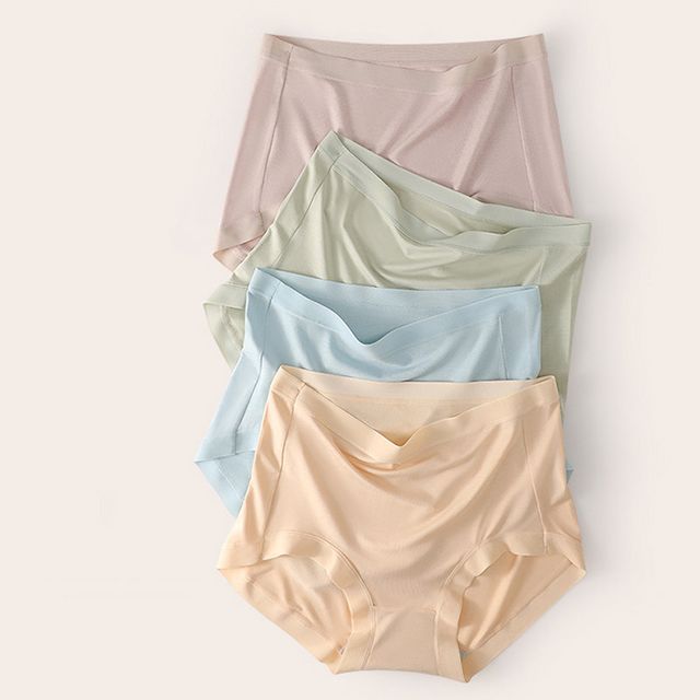 모달 노라인 팬티 4P 여성팬티 속옷 빅사이즈 면팬티