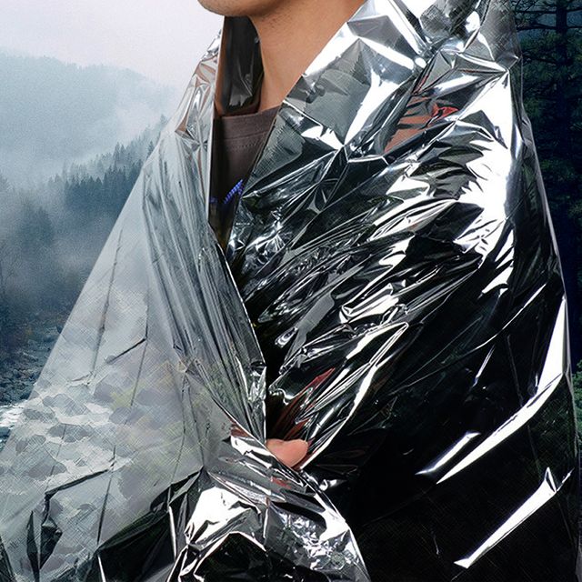 캠핑 비상 긴급 조난 보온 재난용품 은박담요