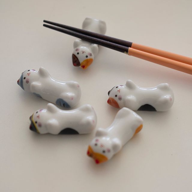 하늘 보는 고양이 젓가락 받침 CHS-1006288