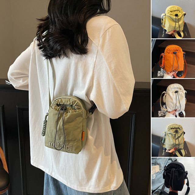 나일론 스트링 미니 크로스백 EL-1004011