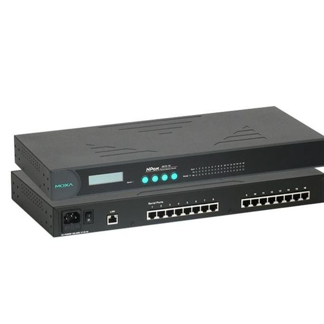 모싸 NPort5610-16 16포트 RS232 디바이스 서버