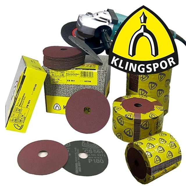 클링스포 CD561 DISC페파 100mm 연마사포