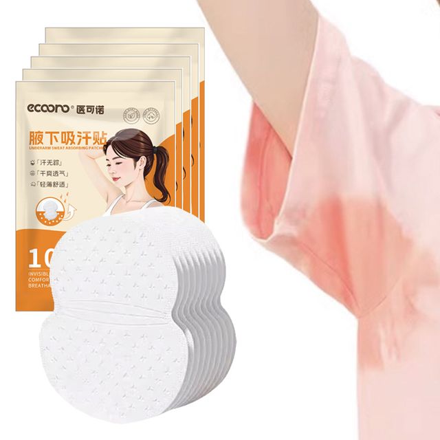 장만A672 겨땀 흡수 패드 50매 겨드랑이땀 의류부착 테이프 피부보호 악취차단 무름방지