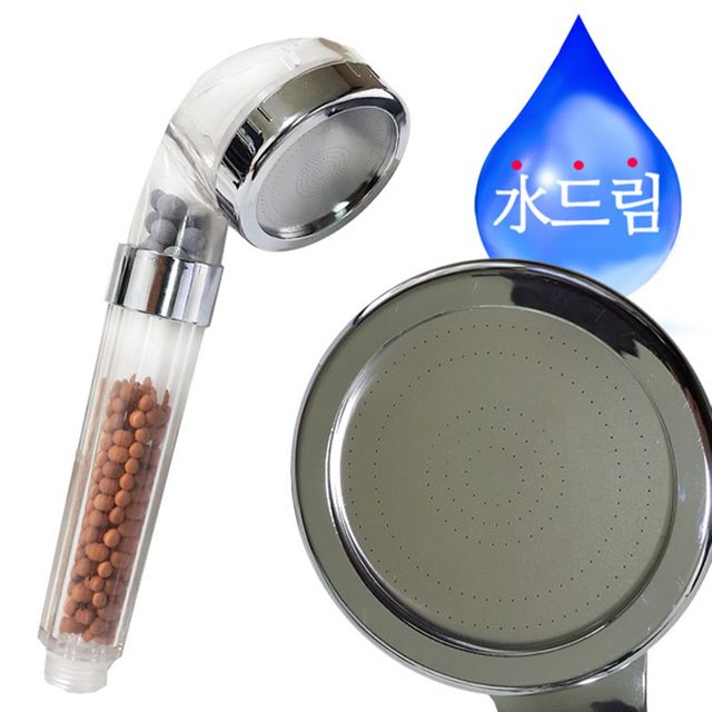 수드림 수압상승 샤워헤드 파워샤워기 중형