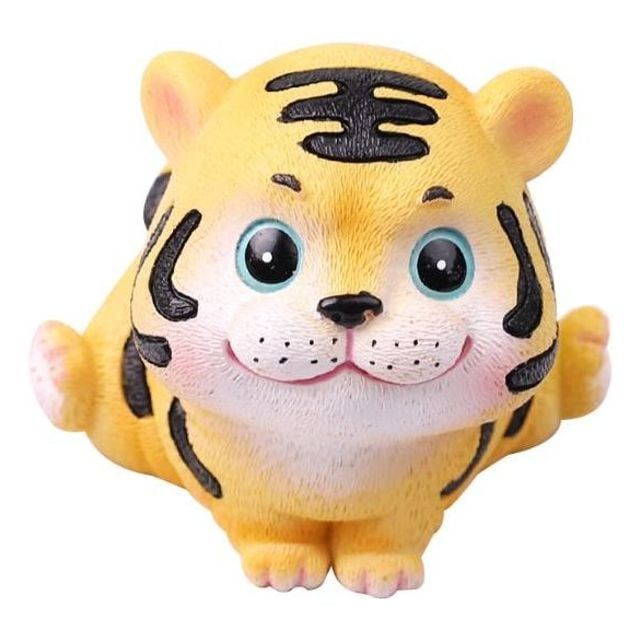 귀여운 호랑이 띠 행운 장식 소품 모형 선물용