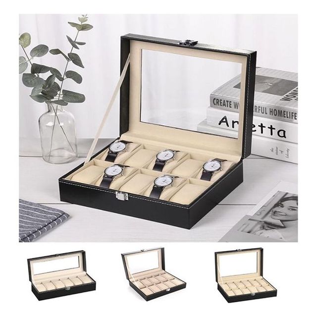 키밍 고급 시계 보관함 6구 10구 12구 정리함 유니크한 디자인