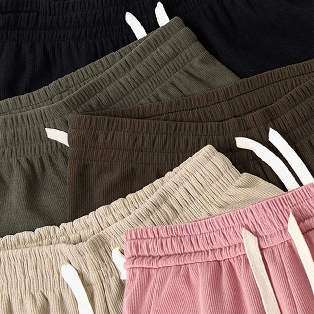 기모 코듀로이 밴딩 팬츠 골덴 와이드 TK-1005262