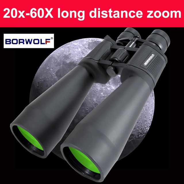 [해외] Borwolf 줌 쌍안경 고출력 고화질 20-60X70 대구경 쌍