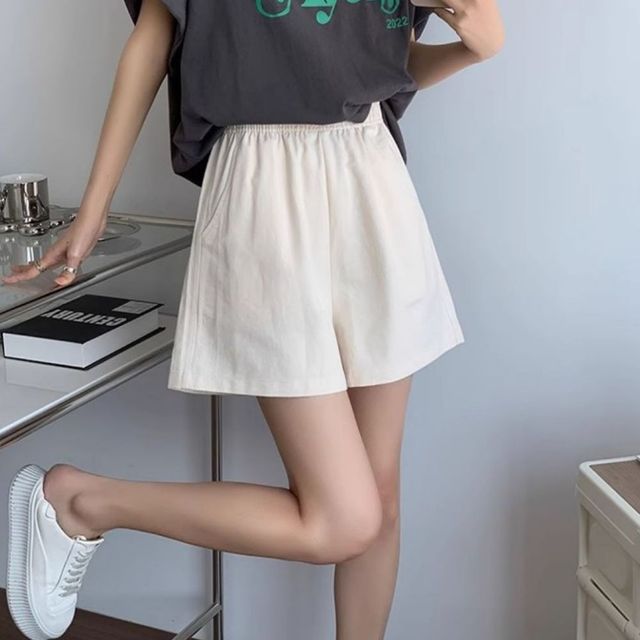 허리밴딩 포켓 베이직 반바지 JSD-1008277