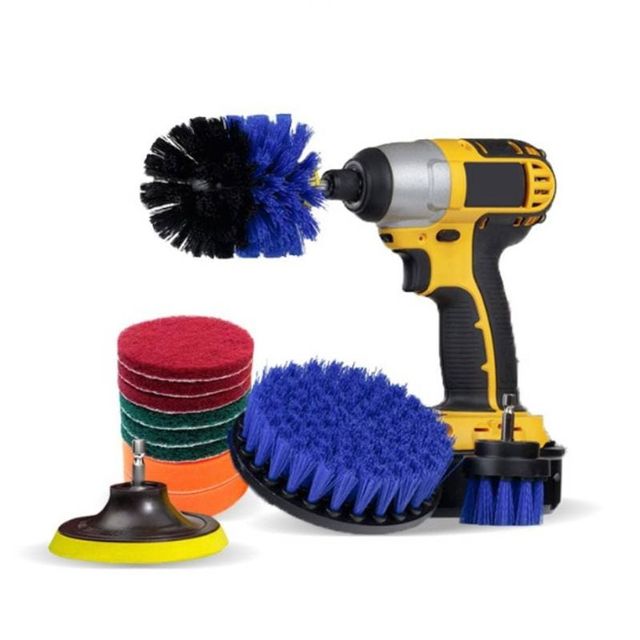 다용도 드릴 청소솔 12개 세트 바닥청소 도구