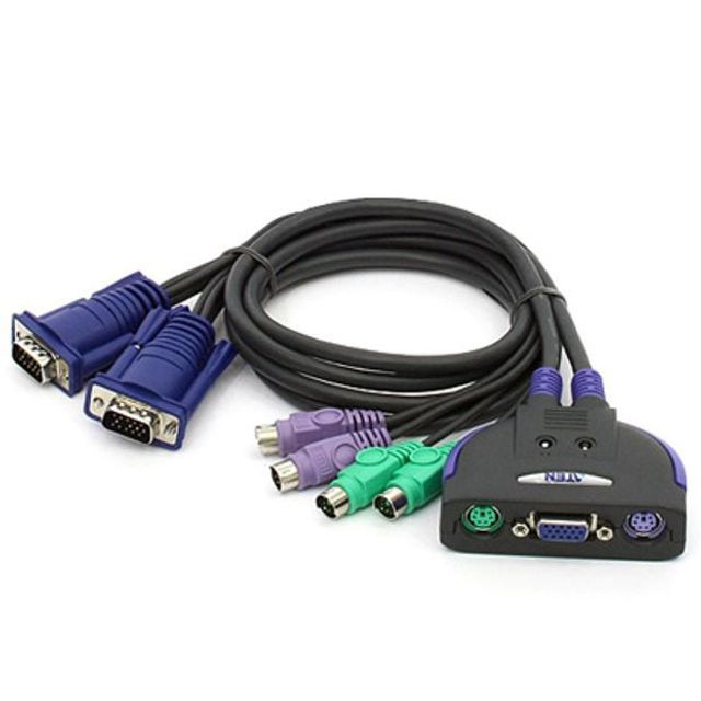 ATEN 2포트 PS2 KVM 스위치