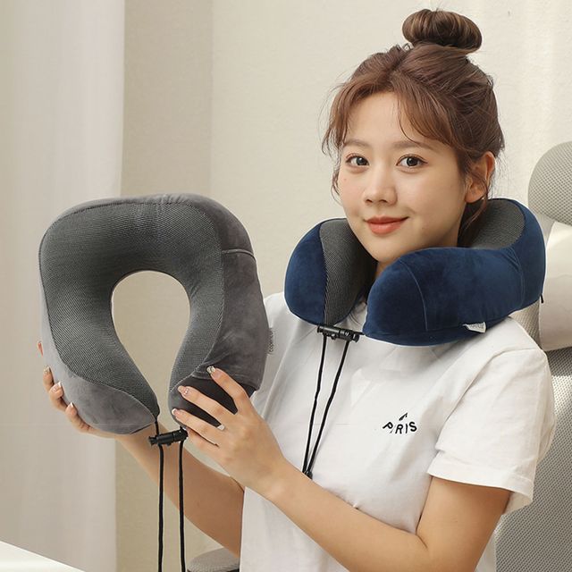 기내용 메모리폼 쿠션 목베개 4color DK-1005458