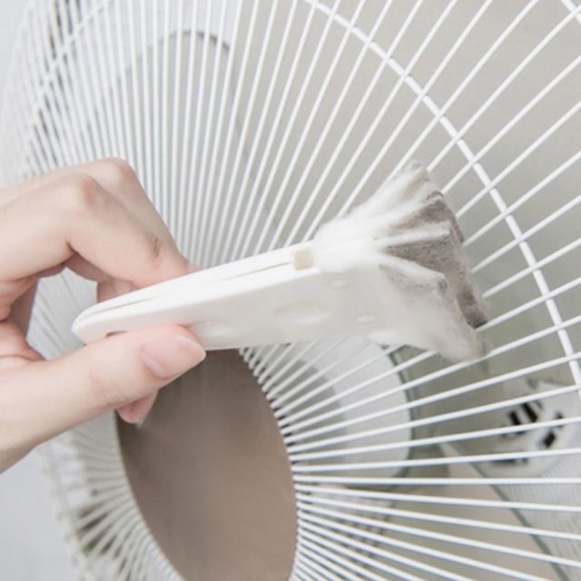 다기능 선풍기 틈새 청소 브러쉬 솔