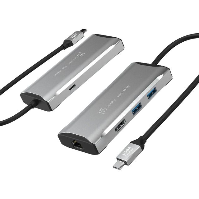 6in1 멀티허브 USB4 썬더볼트 HDMI 화면확장 휴대용
