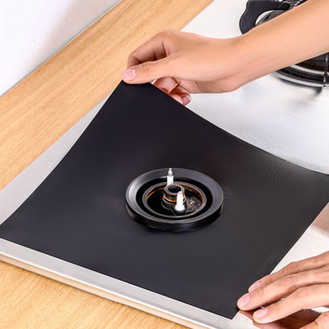 가스레인지 오염 방지 청소 커버 덮개 보호 패드 2P