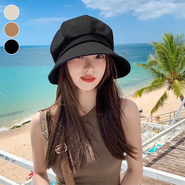 와이드챙 호박 버킷햇 EL-1007311