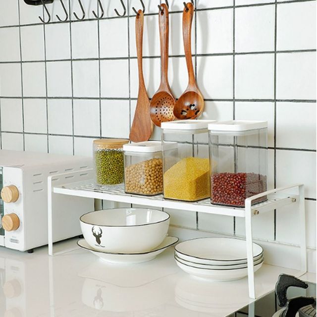 주방 2단 선반 정리대 그릇 수납 싱크대 정리함